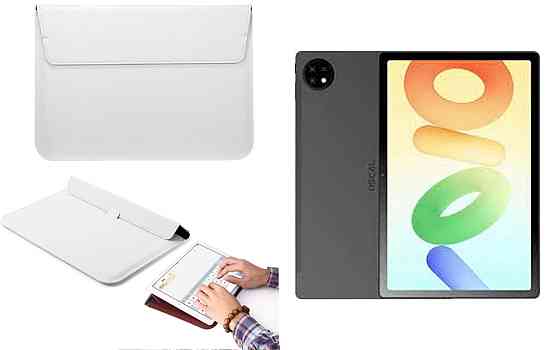 Чехол-конверт VitoCase для Blackview Oscal Pad 16, с функцией подставки для планшета Белый Киев