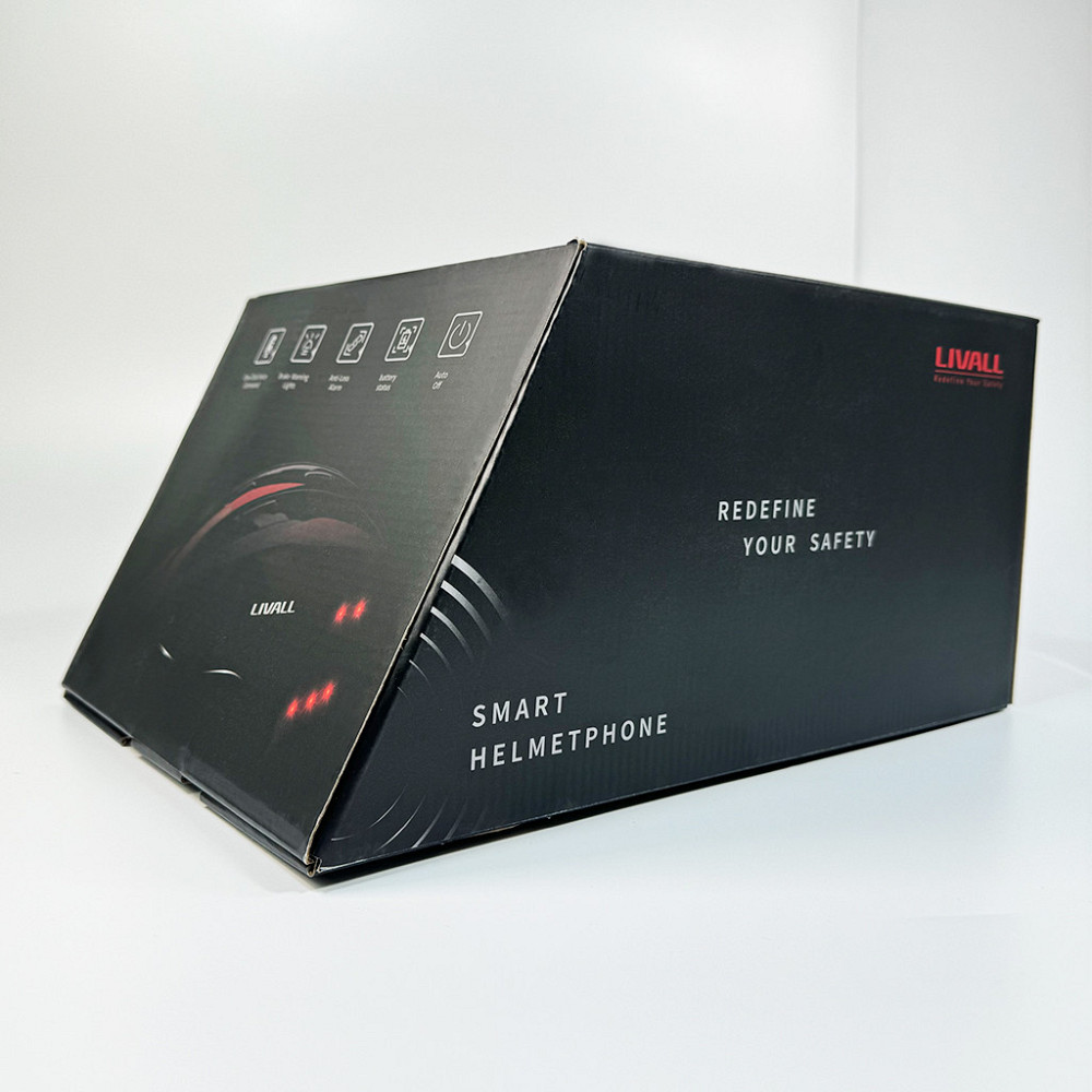 Шлем Livall MT1 NEO с Bluetooth и акустикой, черный Киев - изображение 3