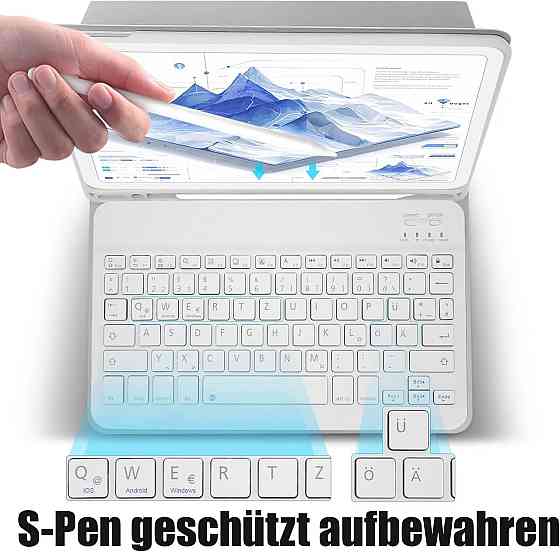 Чехол-клавиатура Samsung Galaxy Tab A9+/A9 Plus 2023 11 Inch SM-X210/X215/X216 Днепр