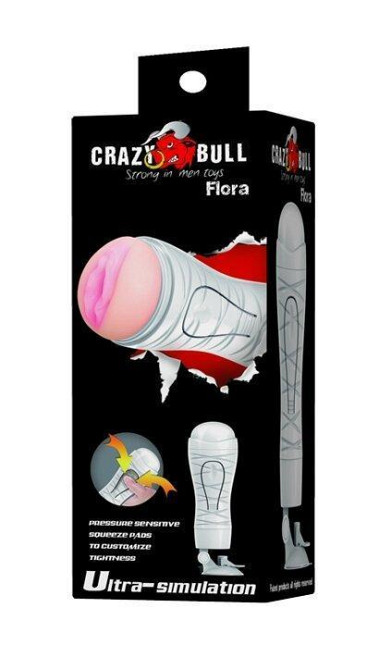 Мастурбатор ротик CRAZY BULL - Flora, BM-00900T48N-2 Sex Aura Киев - изображение 10