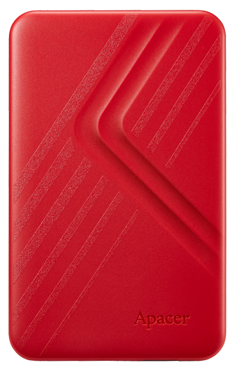 Зовнішній жорсткий диск PHD External 2.5'' Apacer USB 3.2 Gen. 1 AC236 1Tb Red (color box) Київ - фото 3