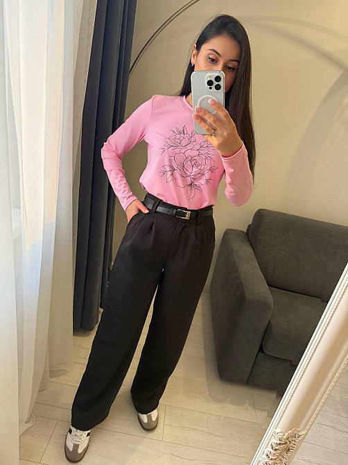 Жіночі класичні штани з ременем костюмка 50/52 Одеса - фото 1