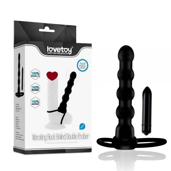 Анальная насадка Double Prober Vibrating Sex Aura Киев - изображение 1