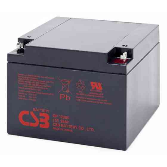 Акумуляторна батарея CSB 12V, 26A (GP12260) Киев