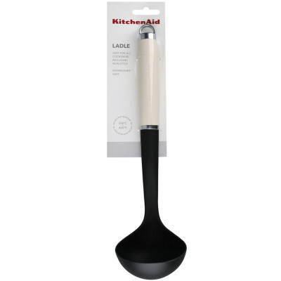 Ополоник KitchenAid Coreline, 32,8 см, кремовий (KAG006OHACE) Вінниця - фото 5