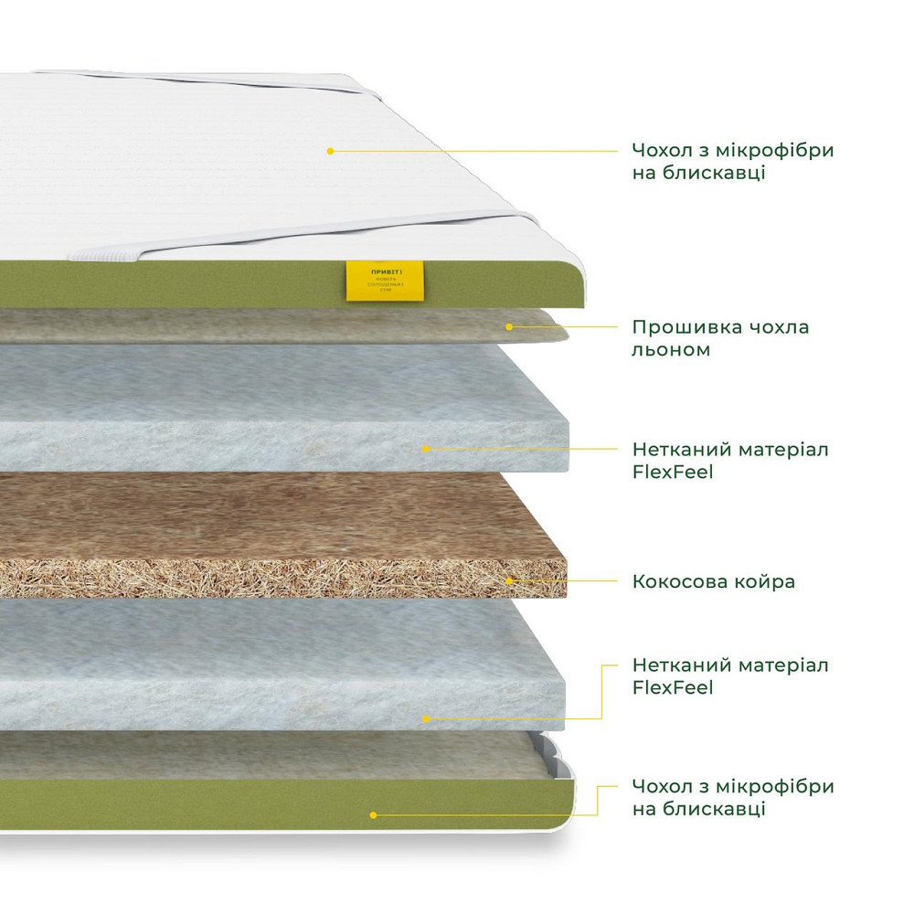 Тонкий матрац Spirit Silence Strong ТМ SIMPLER Харків - фото 2