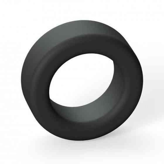 Эрекционное кольцо широкое Love To Love COOL RING - BLACK ONYX Sex Aura Киев