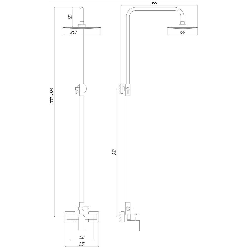 Душова система TOPAZ SARDINIA TS 08702-H19 Луцк - изображение 5