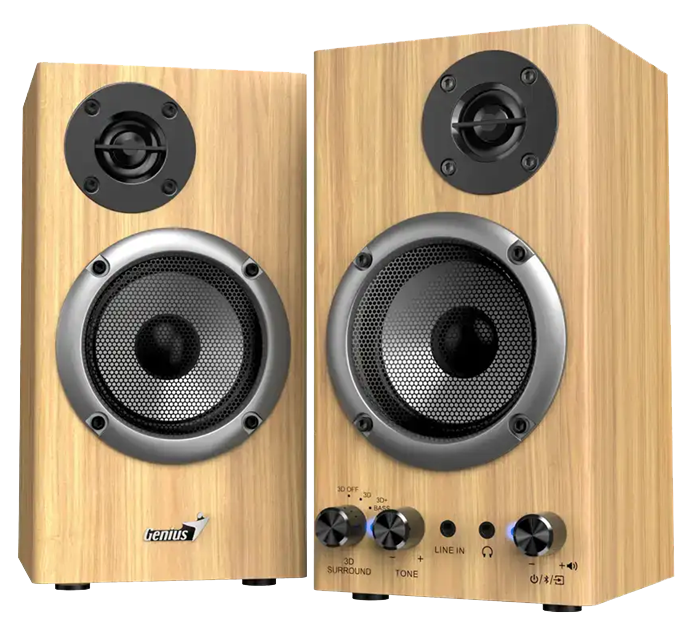 Акустика Genius SP-HF520BT Pine Wood (7095637) Киев - изображение 2