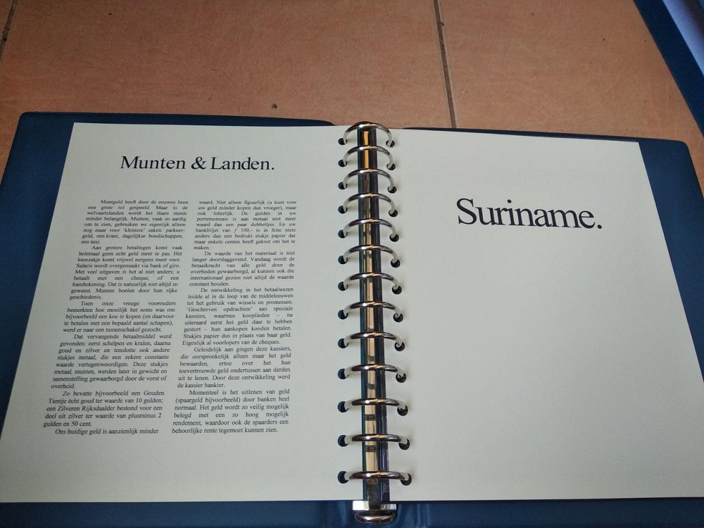 Альбом для монет у футлярі 24/20 см LINDNER (Сурінам) Полтава - фото 1