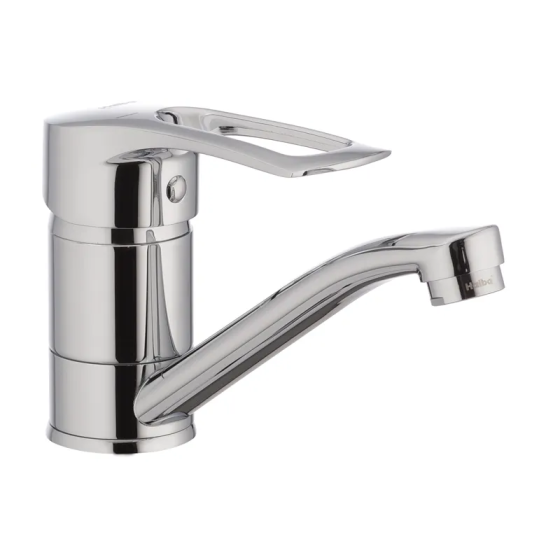 Змішувач для умивальника Haiba Germes 555 (вилив 15 см) (HB0143) Київ