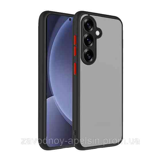 Samsung S24+ Plus S926 Чехол матовый Защита камеры (TPU+PC) Одесса