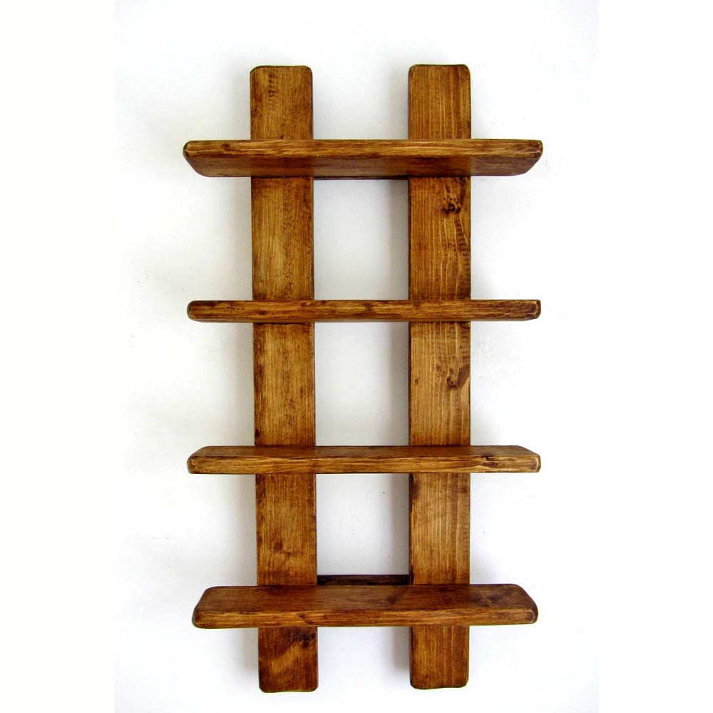 Настінна полиця "Парадокс" капучино Миколаїв - фото 2