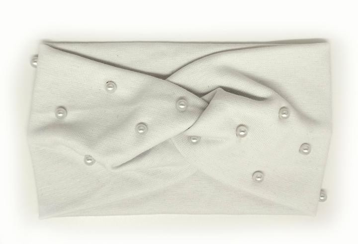 Повязка на голову детская белая Киев - изображение 1