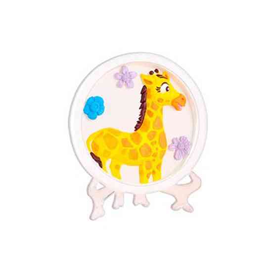 Набір для гіпсової розмальовки "Жираф" YG0230-8 з підставкою, 11 см Вінниця