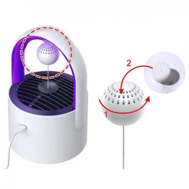 Картриджі для пастки для комарів Baseus ACMWD-B (Білі) Николаев - изображение 3