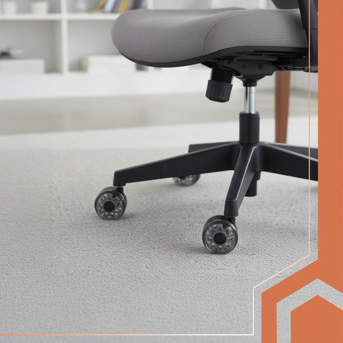 Комплект безшумних коліс для офісного крісла 5 шт 11×22 мм Ruhhy (25280) Нововолинськ - фото 7