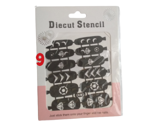 Трафарет для дизайну нігтів Київ