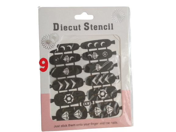 Трафарет для дизайна ногтей Киев - изображение 1