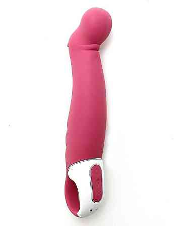 Мощный вибратор Satisfyer Vibes Petting Hippo с гибким стволом, литой силикон, 12 режимов работы Sex Aura Киев