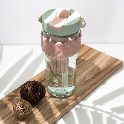 Пляшка для води Kite 900 мл м'ятно-рожевий (K25-1231-3) Вінниця - фото 9