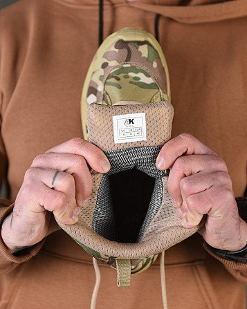Черевики тактичні aeisk gore tex мультикам ВТ6613 Одесса - изображение 3
