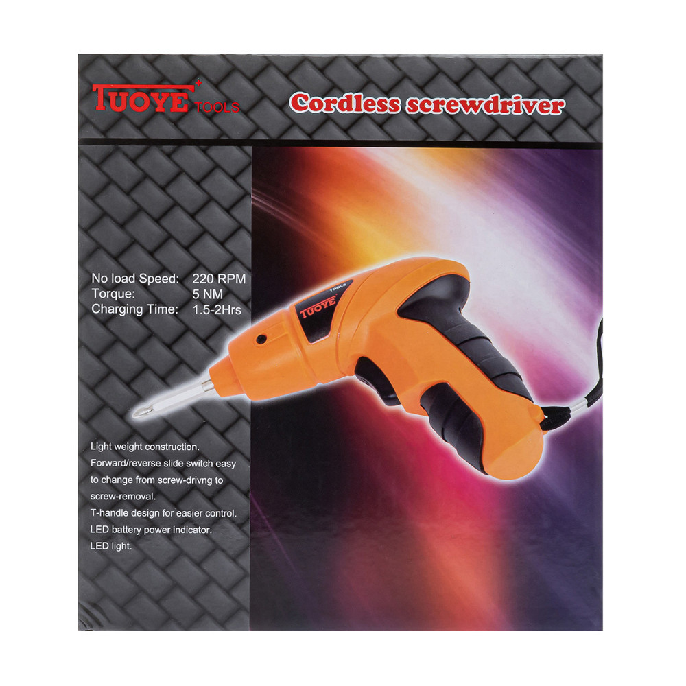 Шуруповёрт аккумуляторный МИНИ / Отвёртка Электро Tuoye Cardless Screw /7163 Днепр - изображение 2