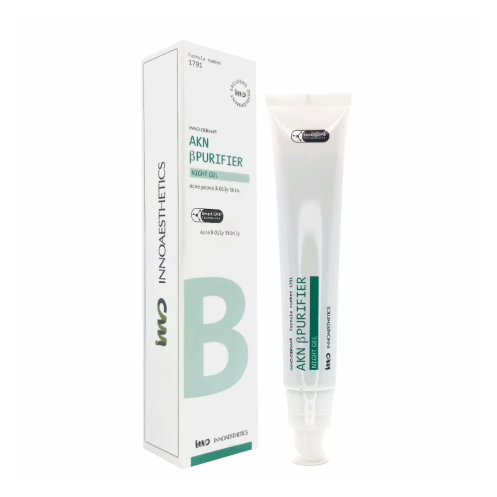 Ночной гель для терапии акне Akn Βpurifier Night Gel Innoaesthetics 50 г Киев - изображение 1