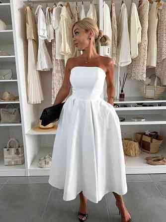 Женское романтическое платье с открытыми плечами креп костюмка Одесса