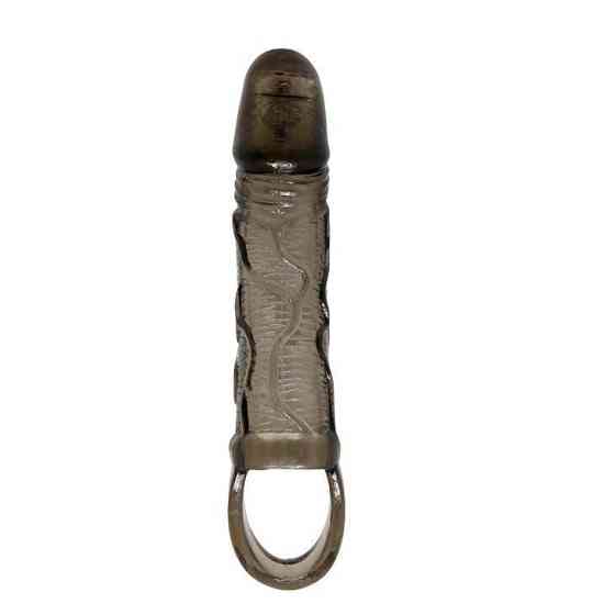 Насадка-презерватив з вібрацією "Men extension" BI-026210A-1 Sex Aura Київ