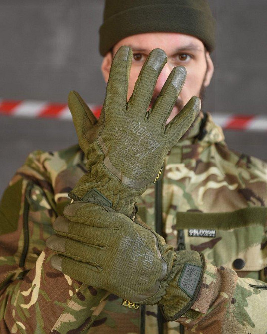 Перчатки тактичні Mechanix "The Original® Covert Gloves" олива НП5237 Одеса - фото 4