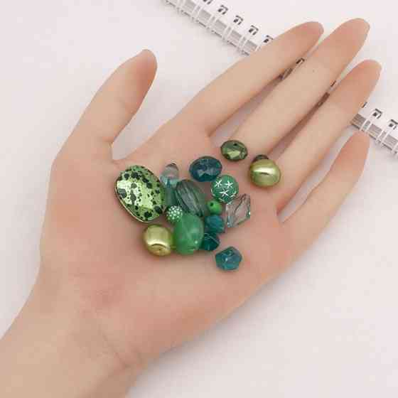 Декоративні намистинки для творчості Бомбей Dom Busin УТ100014221 в упаковці 110 шт Вінниця