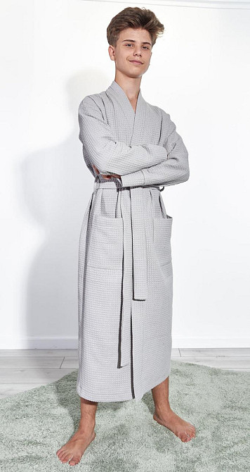 Подростковый вафельный халат Киев - изображение 1