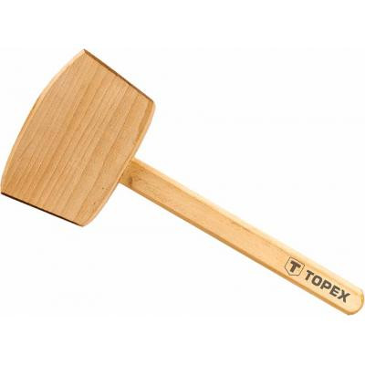 Киянка Topex деревянная, 500 г (02A050) Вінниця - фото 2