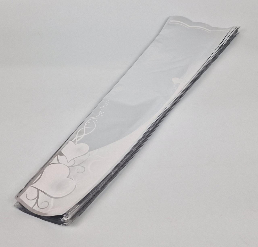 Конусне паковання під квіти h80/ 9низ/21верх метал (100 шт) візерунок108 (1100 шт) Харків - фото 1