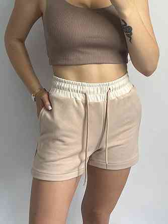 Шорты трикотажные женские Пудровый M/L Харьков