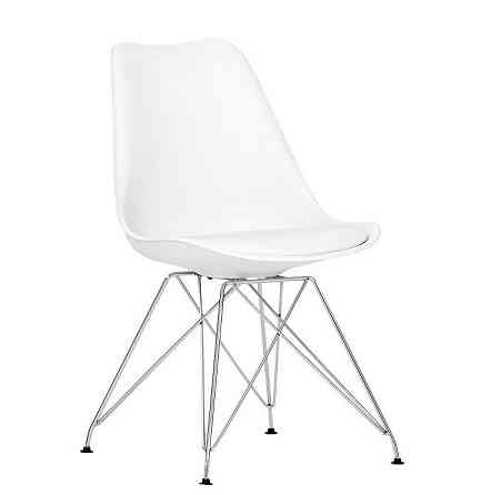 Стілець Тауер С пластиковий білий Днепр