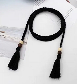 Пояс женский черный модный Киев - изображение 3