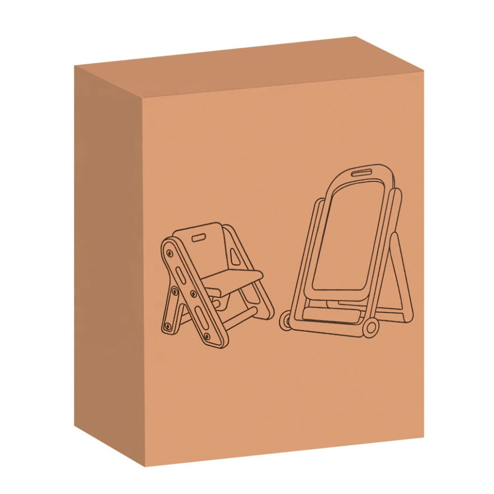 Дитячий мольберт 2 в 1 QC-BB03 зі стільчиком Вінниця - фото 7