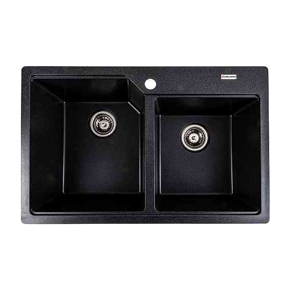 Гранітна мийка для кухні VALESO HARMONY 7850 матова Карбон Коломыя