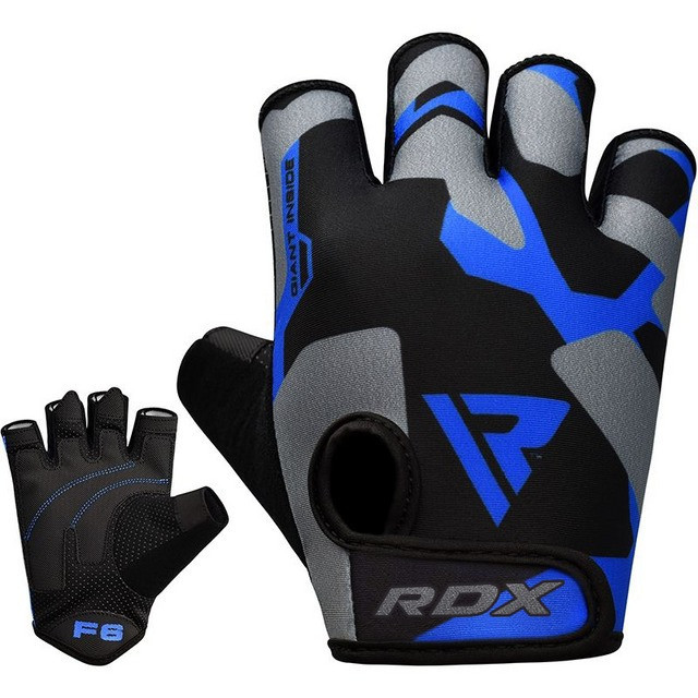 Рукавички для фітнесу RDX F6 Sumblimation Blue S Кам'янське - фото 3