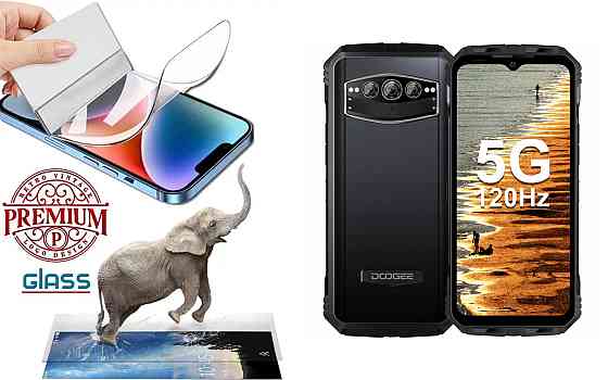 Полиуретановая пленка Doogee V30, V30T, Premium, толщина 0,2 мм Киев