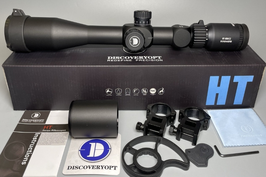 Оптический прицел Discovery HT 6-24x44 SFIR FFP GEN II Киев - изображение 6