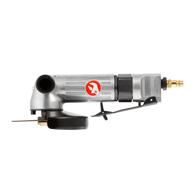 Шліфмашина кутова пневматична, 115 мм, до 6 атм, 11000 об/хв, 140 л/хв INTERTOOL PT-1201 Киев - изображение 3