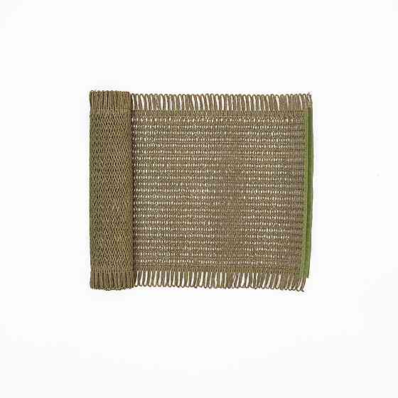 Сервірувальна салфетка прямокутна зелена 120x30 см Київ