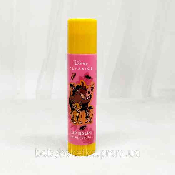 Дитячий бальзам для губ з ароматом Малини Disney Lip Balm Set Львів