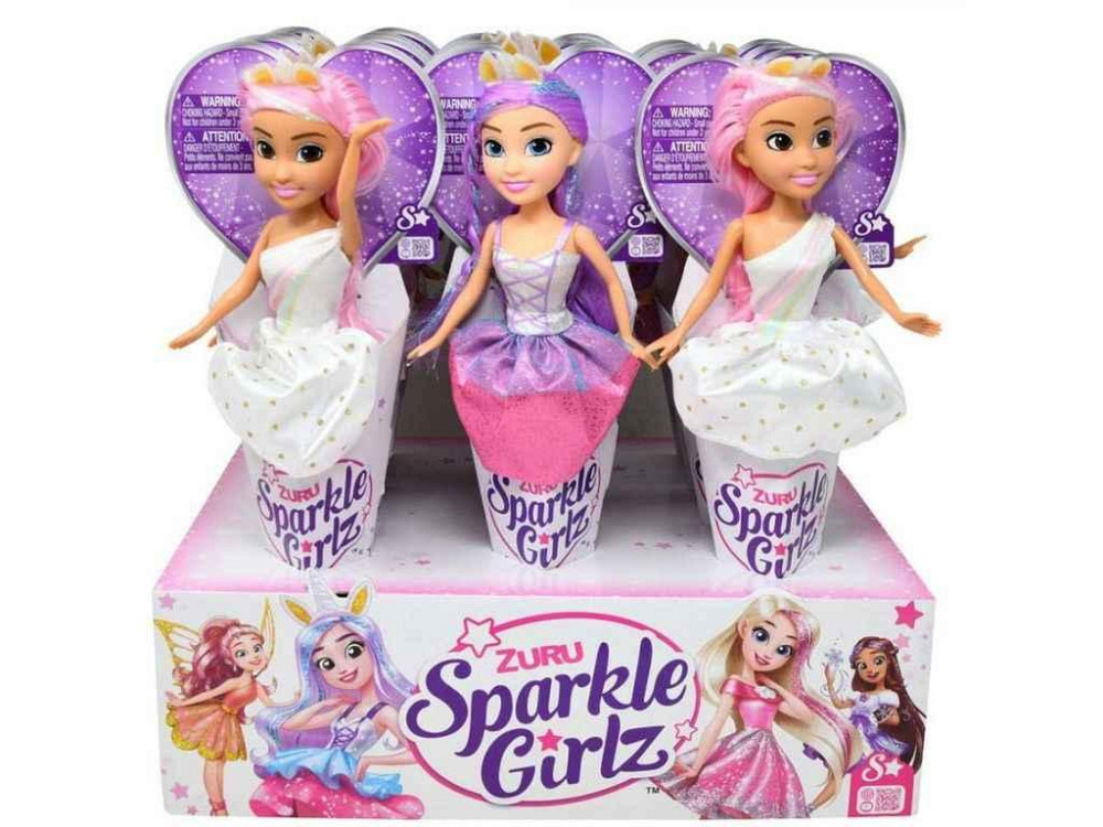 Лялька 25см Райдужний единоріг в асортименті Z10092 ТМ Sparkle Girls Київ - фото 1