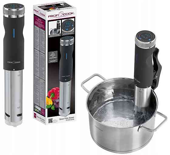 Циркуляційний апарат 7-8 л/хв для приготування їжі методом су-вид Profi Cook PC-SV (1126) Нововолинськ