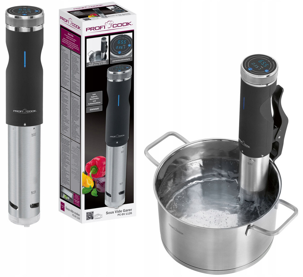 Циркуляционный аппарат 7-8 л/мин для приготовления пищи методом су-вид Profi Cook PC-SV (1126) Нововолынск - изображение 1