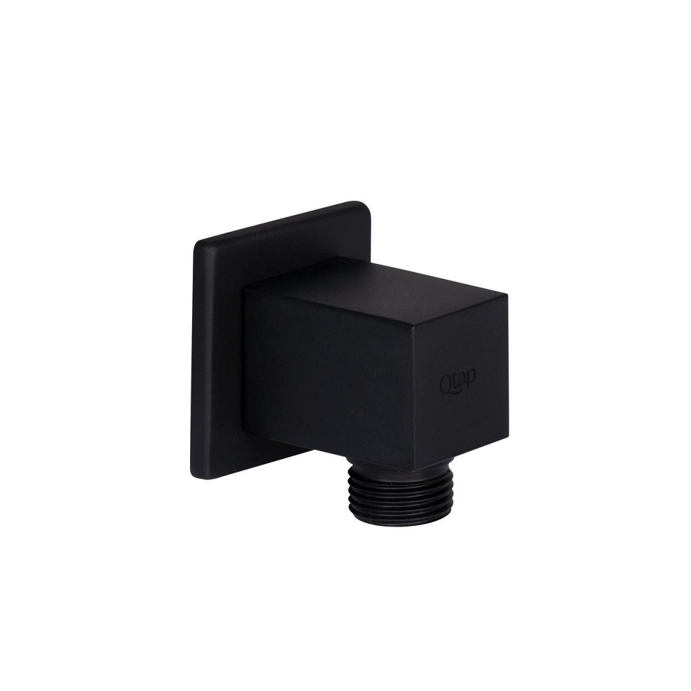 Під'єднання для шланга Qtap Spojecti прямокутне QT809810842857NB Black Matt Київ - фото 3